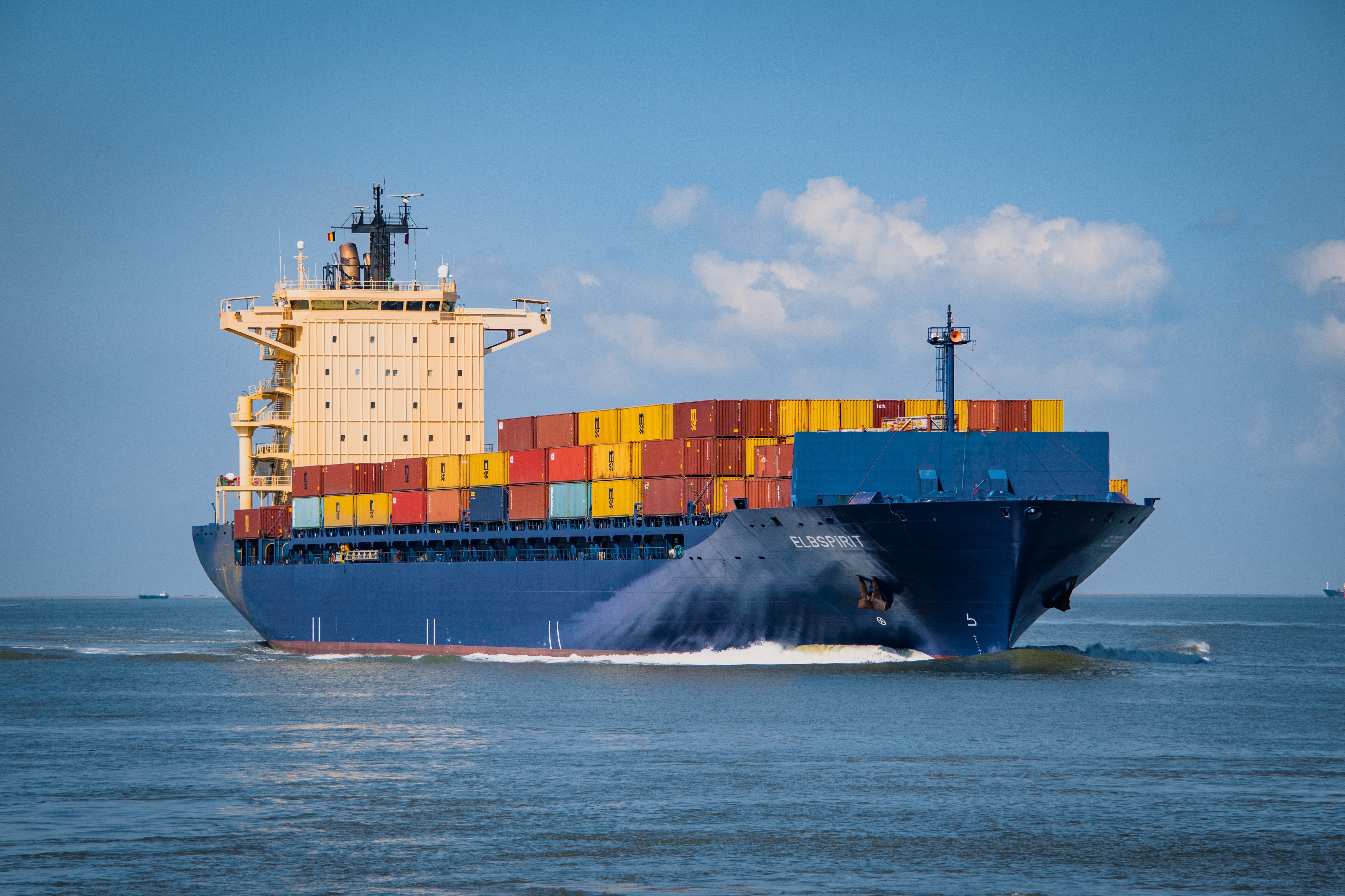 Container Schiff 